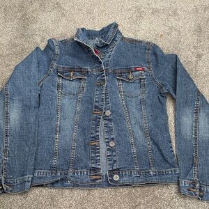 Guess Blue Denim Fabric with Red Label